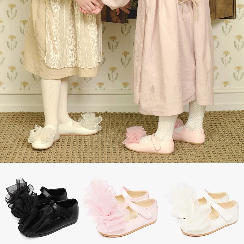 러블리 리본 아기 유아 아동 키즈 초등 키즈 여아 구두 신발 140-210